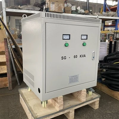 Transformador de voltatge reductor trifàsic de 440V a 380V